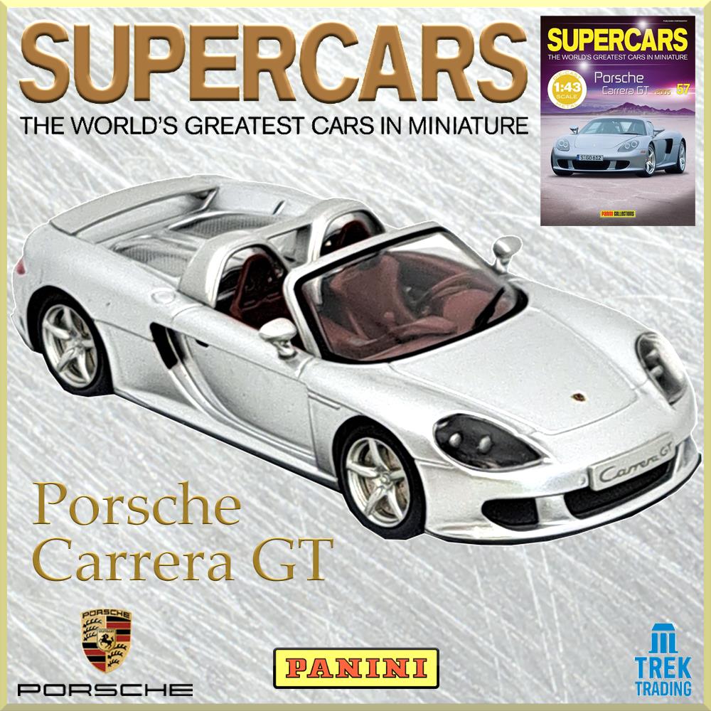 Supercars Collection 57 - Porsche Carrera GT 2005 with Magazine