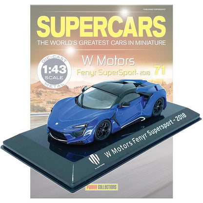 Supercars Collection 71 - W Motors Fenyr Supersport 2018 with Magazine