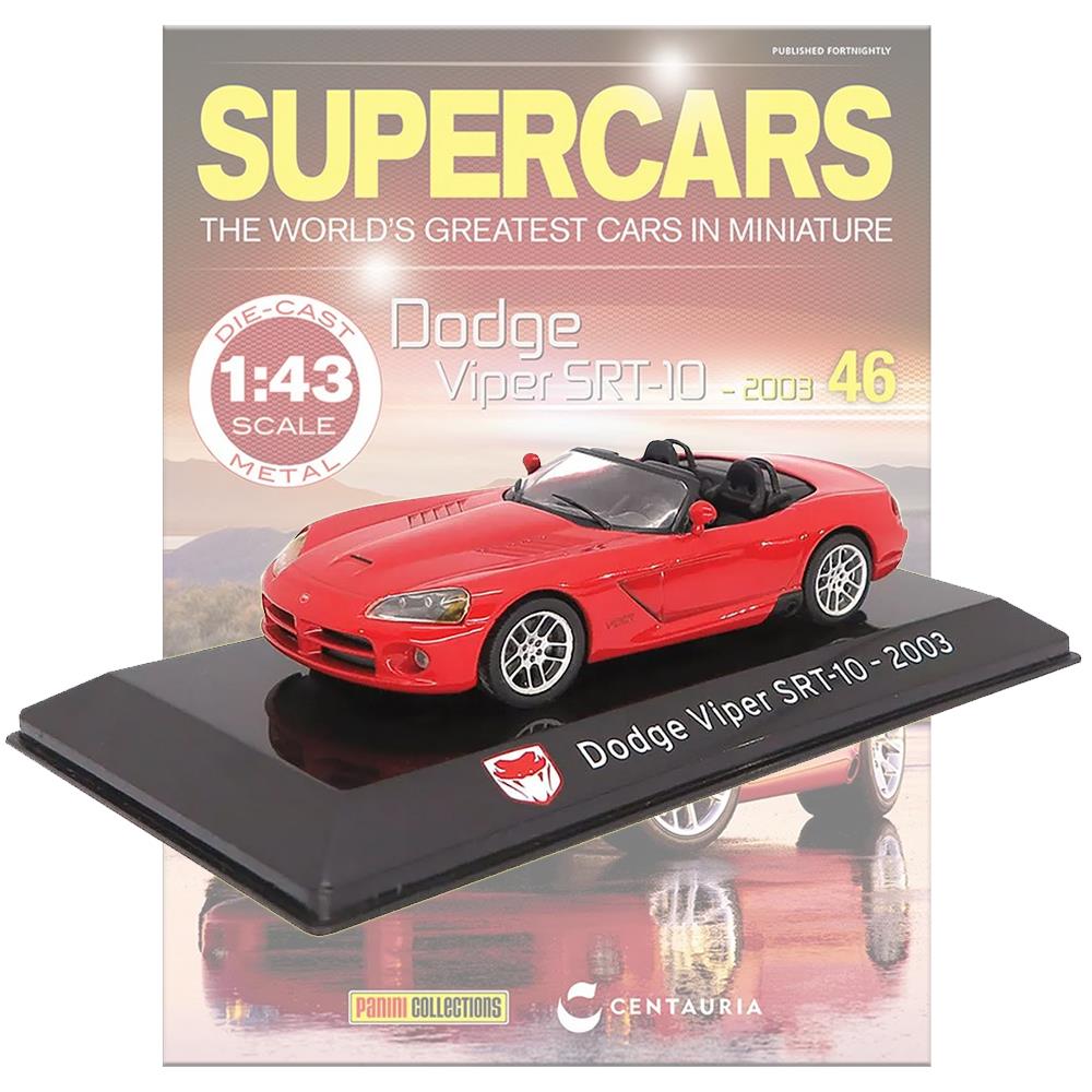 Supercars Collection 46 - Dodge Viper SRT-10 2003 with Magazine