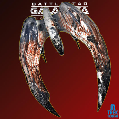 Battlestar Galactica Official Ships Collection - 27cm Scar Raider Issue 16 with Magazine
