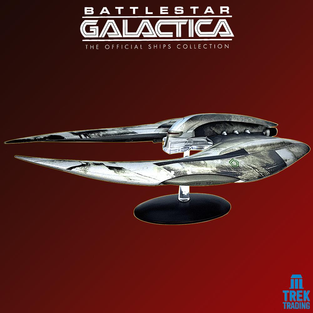 Battlestar Galactica Official Ships Collection - 27cm Modern Cylon Raider Issue 2 with Magazine