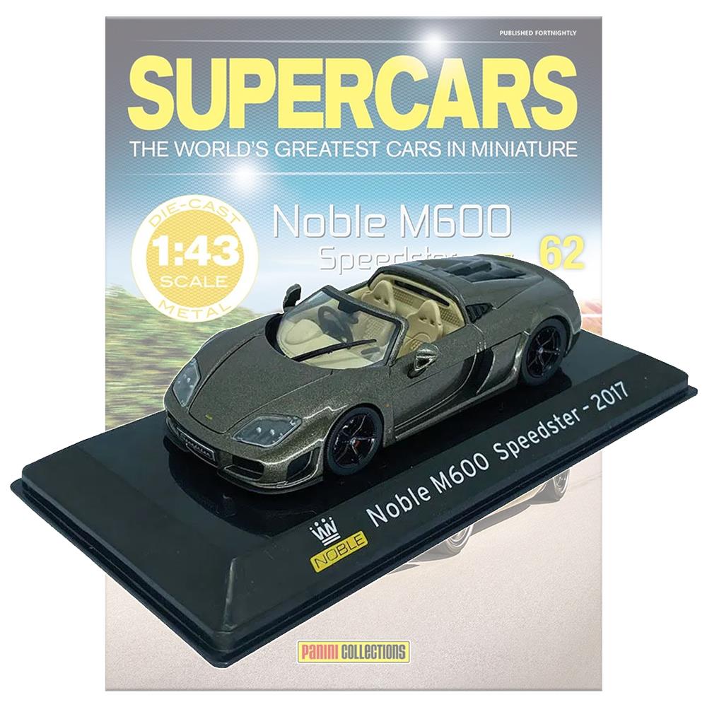 Supercars Collection 62 - Noble M600 Speedster 2017 with Magazine