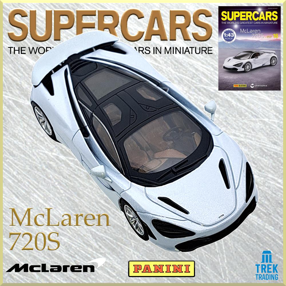 Supercars Collection 16 - McLaren 720S 2017 with Magazine