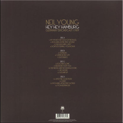 Neil Young Vinyl - Hey, Hey, Hamburg Double Album