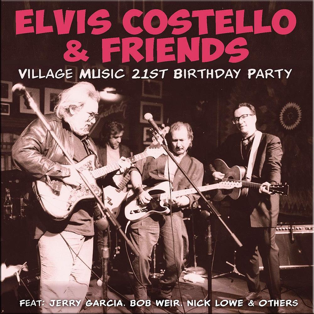Elvis Costello & Friends Vinyl - Village Music 21st Birthday Party Double Album
