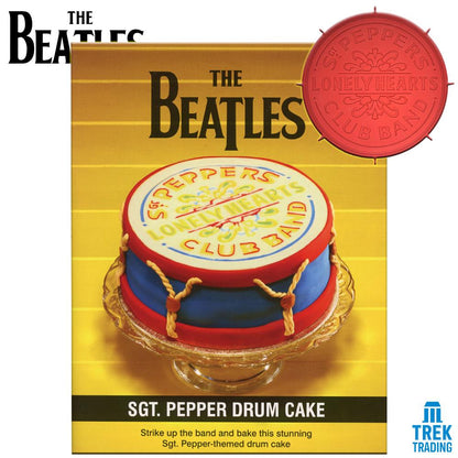 The Beatles Collection - 20cm Sgt. Pepper Cake Mould with Recipe Book