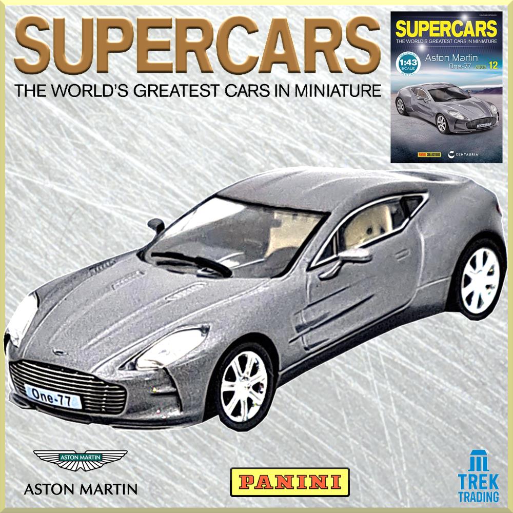 Supercars Collection 12 - Aston Martin One-77 2009 with Magazine