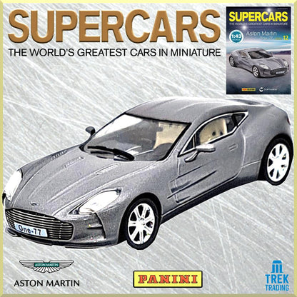 Supercars Collection 12 - Aston Martin One-77 2009 with Magazine