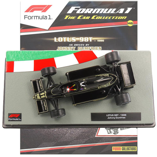 Formula 1 Car Collection - Lotus 98T 1986 - 146 with Magazine