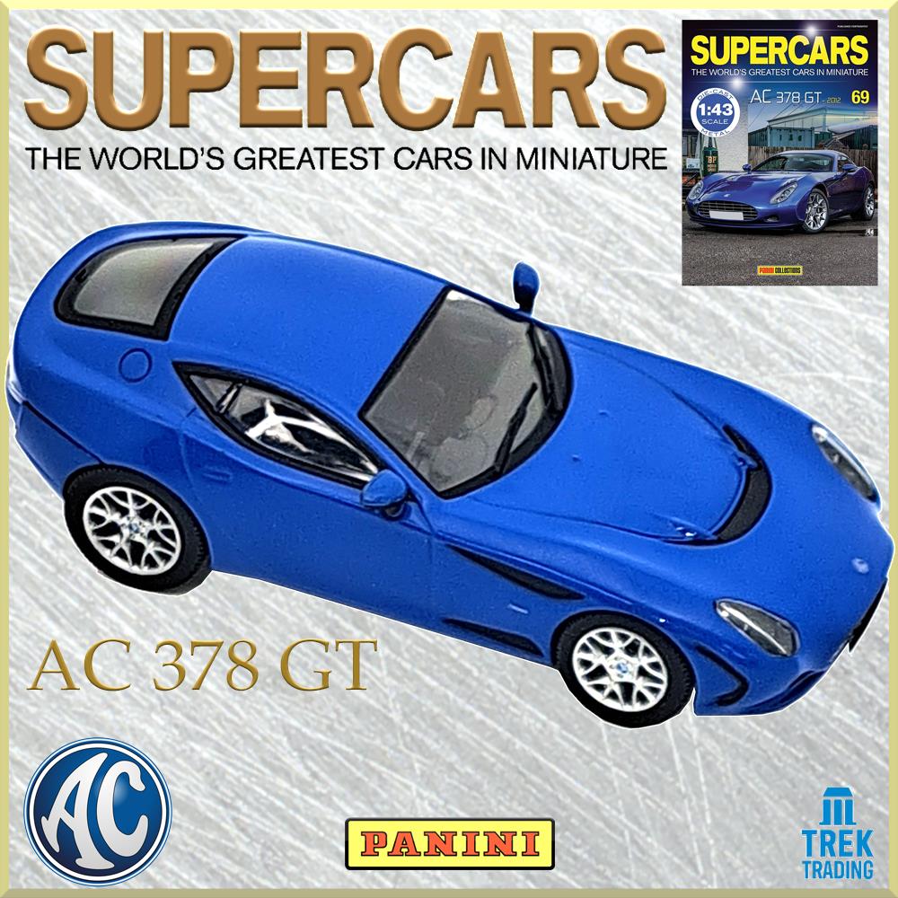 Supercars Collection 69 - AC 378 GT 2012 with Magazine