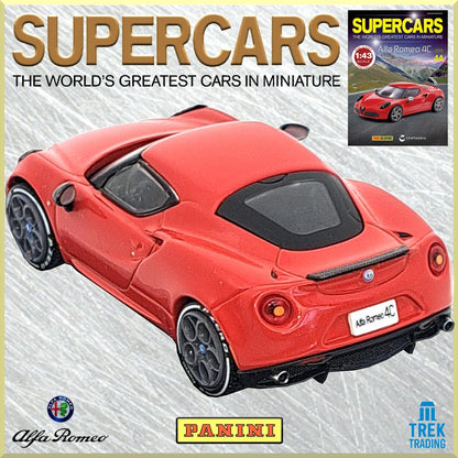 Supercars Collection 44 - Alfa Romeo 4C with Magazine