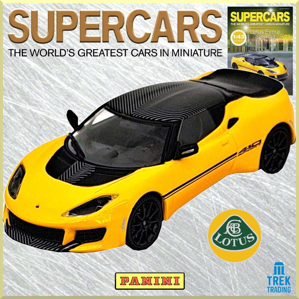 Supercars Collection 23 - Lotus Evora Sport 410 2016 with Magazine