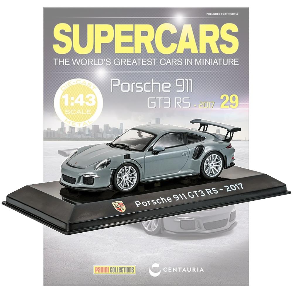 Supercars Collection 29 - Porsche 911 GT3 RS 2017 with Magazine