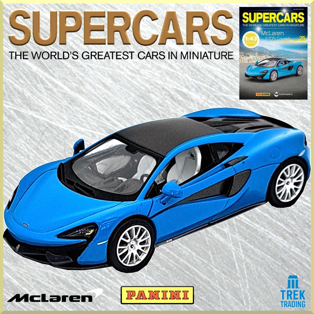 Supercars Collection 25 - McLaren 570S Coupé 2016 with Magazine