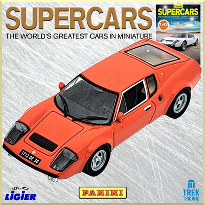 Supercars Collection 79 - Ligier JS2 1972 with Magazine