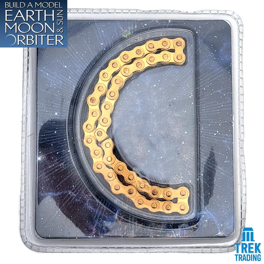 Build A Model Earth Moon and Sun Orbiter Tellurion Parts - Set 100 - Chain