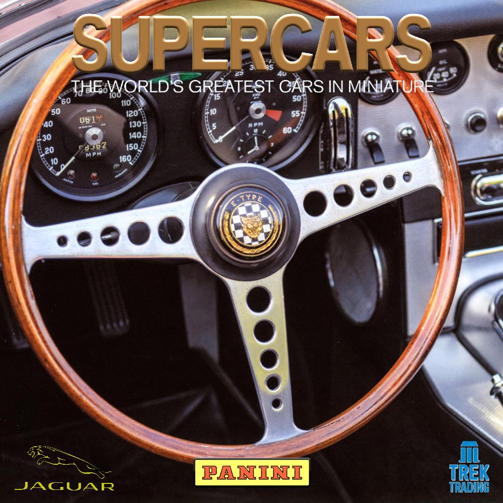 Supercars Collection 72 - Jaguar E-Type 1961 with Magazine