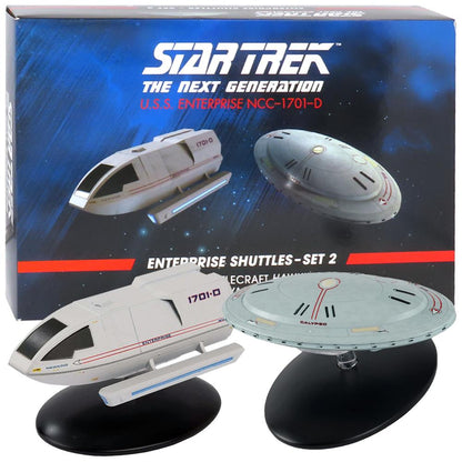 Star Trek: The Next Generation - USS Enterprise NCC-1701-D Shuttles Set 2 Hawking & Calypso