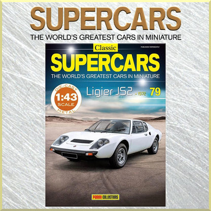 Supercars Collection 79 - Ligier JS2 1972 with Magazine