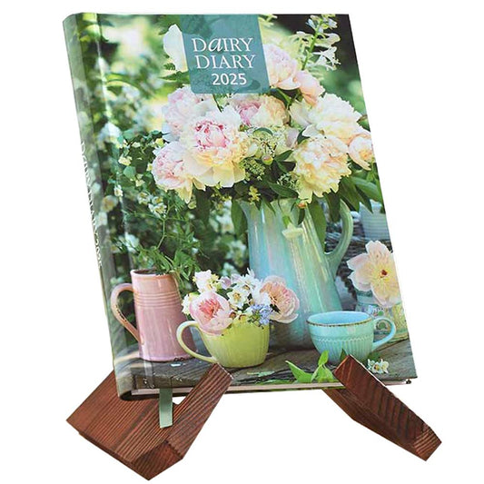 Dairy Diary 2025 Edition with Bookstand