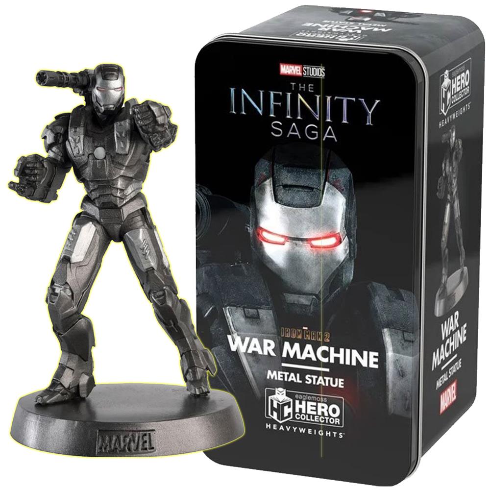 Marvel The Infinity Saga Heavyweights Collection - 12cm Iron Man 2 War Machine Metal Statue