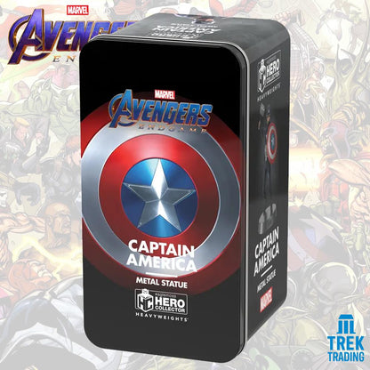 Marvel Avengers Endgame Heavyweights Collection - Captain America Metal Statue
