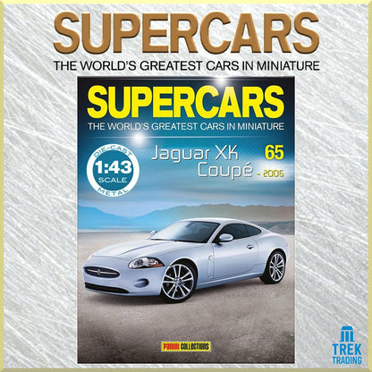 Supercars Collection 65 - Jaguar XK Coupé 2006 with Magazine