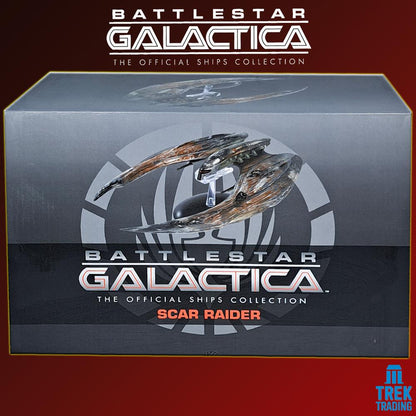 Battlestar Galactica Official Ships Collection - 27cm Scar Raider Issue 16 with Magazine