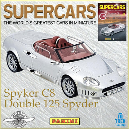Supercars Collection 35 - Spyker C8 Double 12S Spyder with Magazine