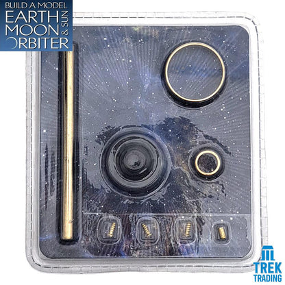 Build A Model Earth Moon and Sun Orbiter Tellurion Parts - Set 66 - Central Shaft, Collar and Spin