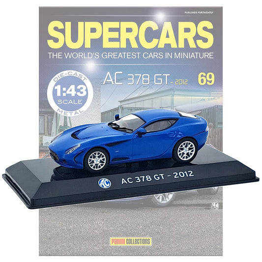 Supercars Collection 69 - AC 378 GT 2012 with Magazine