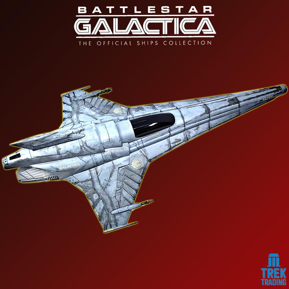 Battlestar Galactica Official Ships Collection - 18cm 2276NC Viper Mark VII Fighter Issue 6 with Magazine