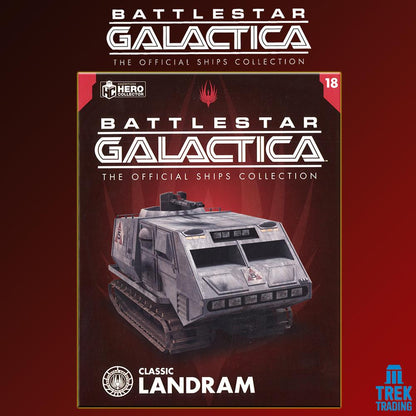 Battlestar Galactica Official Ships Collection - 16cm Classic Landram Issue 18 with Magazine