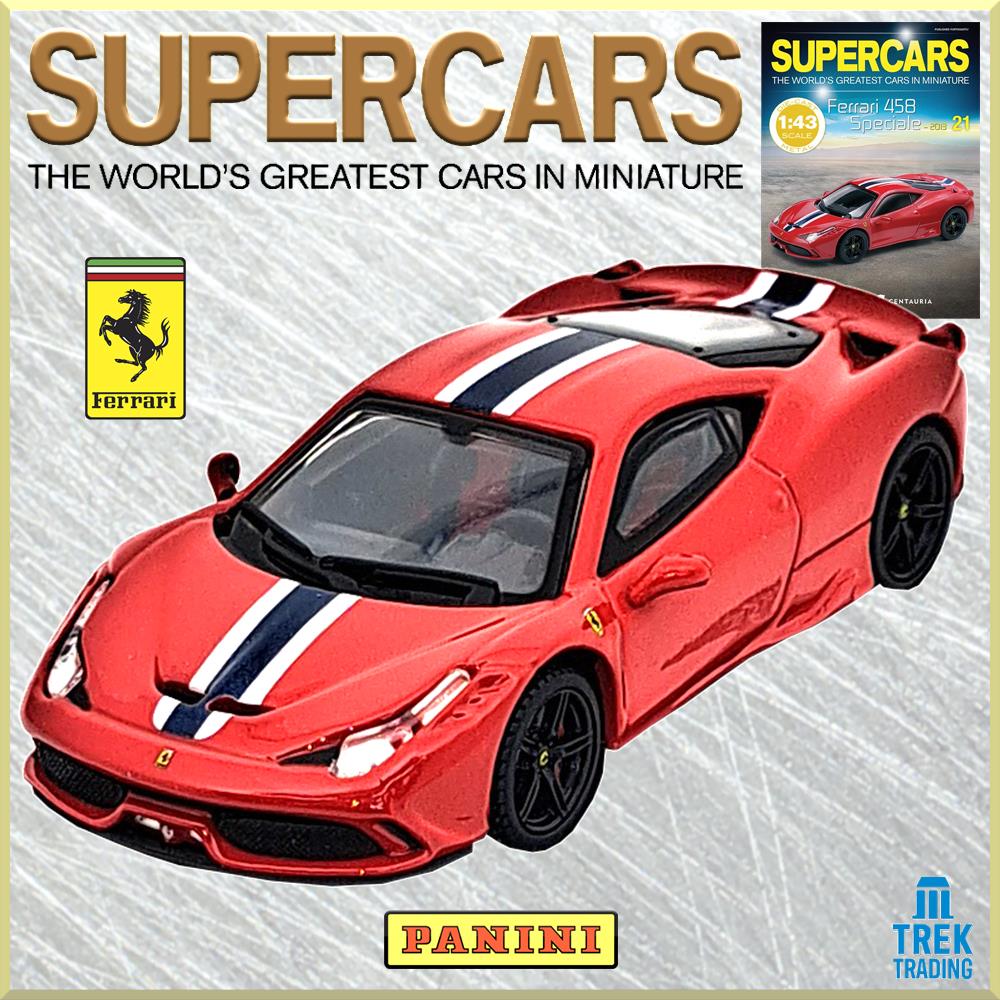 Supercars Collection 21 - Ferrari 458 Speciale 2013 with Magazine