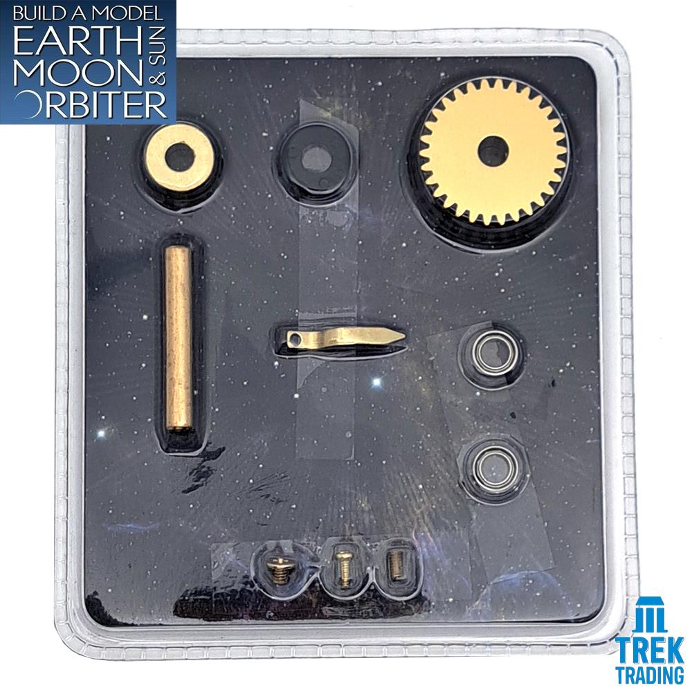 Build A Model Earth Moon and Sun Orbiter Tellurion Parts - Set 88 - Indicator Shaft and 30 Tooth Gear Set