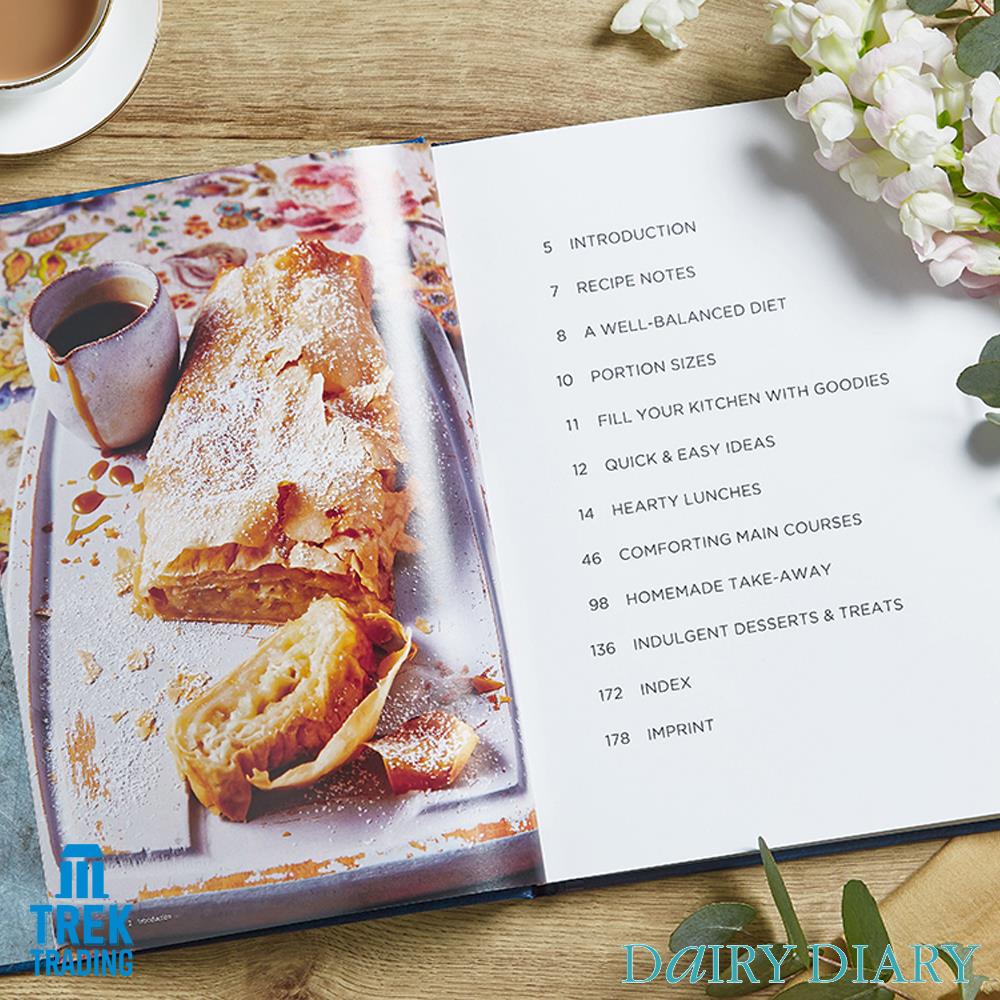 176 Page Healthier Comfort Food Cookbook from Dairy Diary