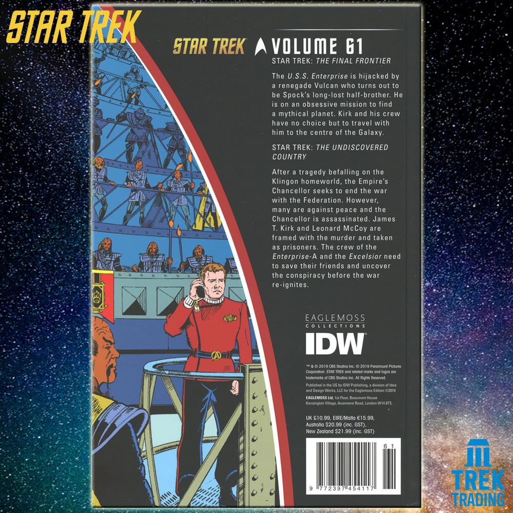 Star Trek Graphic Novel Collection - The Final Frontier / The Undiscovered Country Volume 61