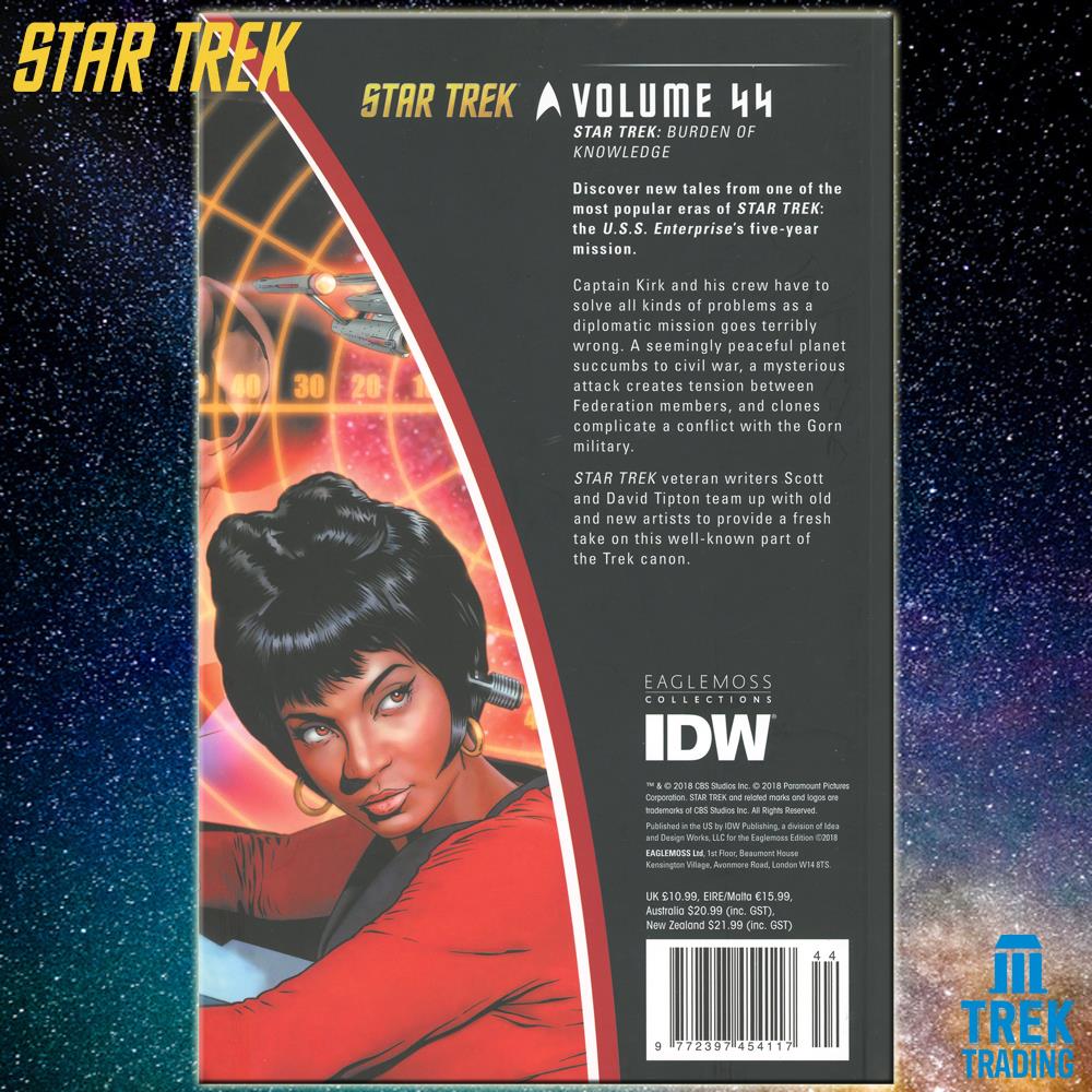 Star Trek Graphic Novel Collection - Burden Of Knowledge Volume 44