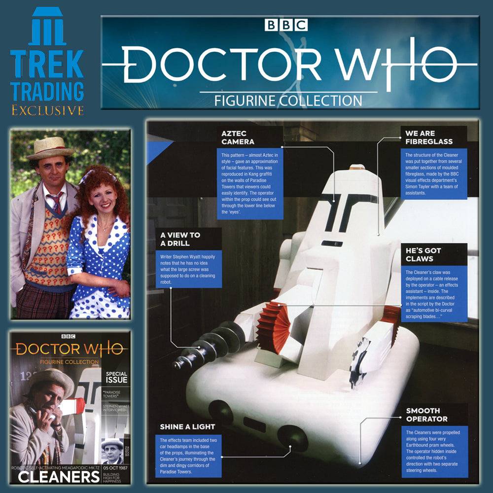 Doctor Who Figurine Collection - Special Issue - Cleaners - Magazine Only