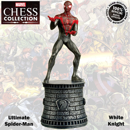 Marvel Chess Collection 11cm Ultimate Spider-Man White Knight 65