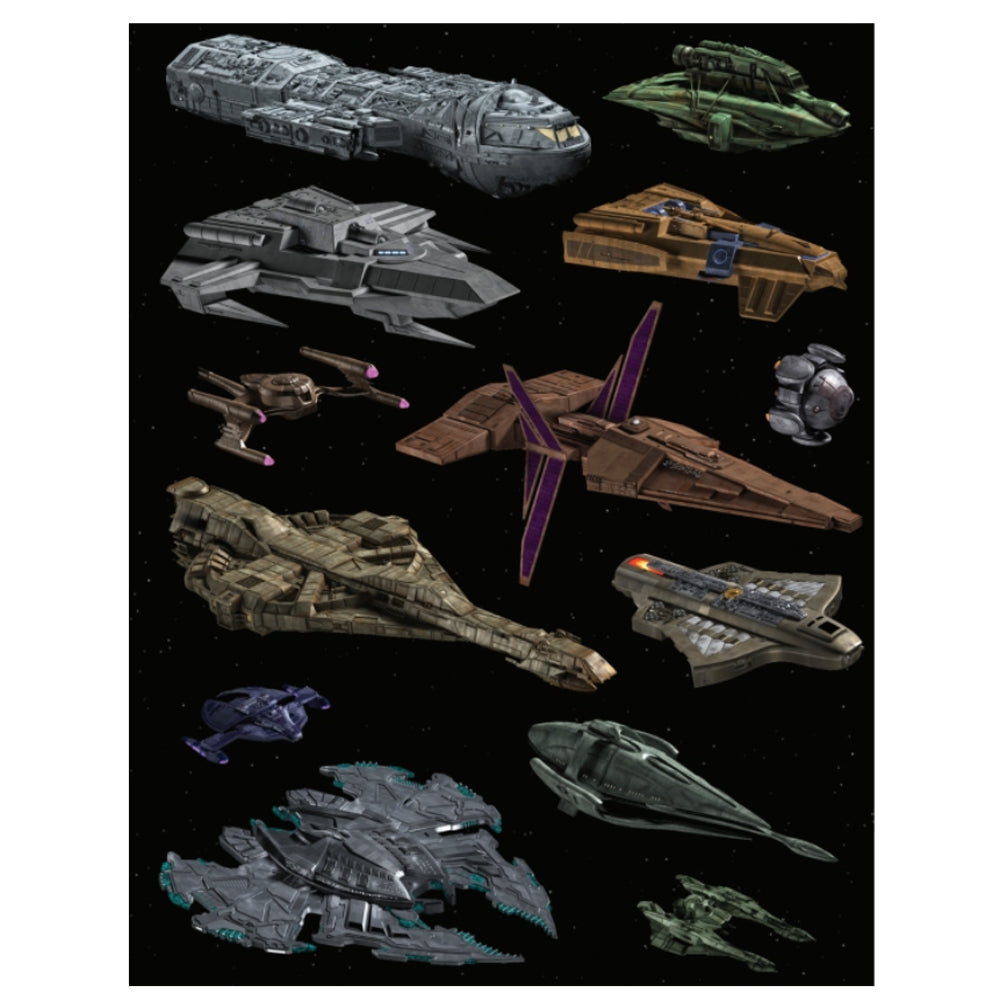 Star Trek Shipyards: Alpha Quadrant and Major Races Volume 1: Acamarian to Ktarian - Hardcover