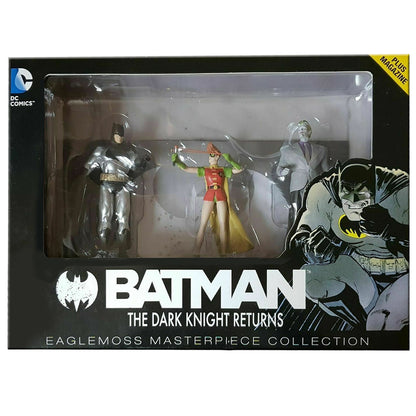DC Comics Batman The Dark Knight Returns 3-Figure Set with Magazine