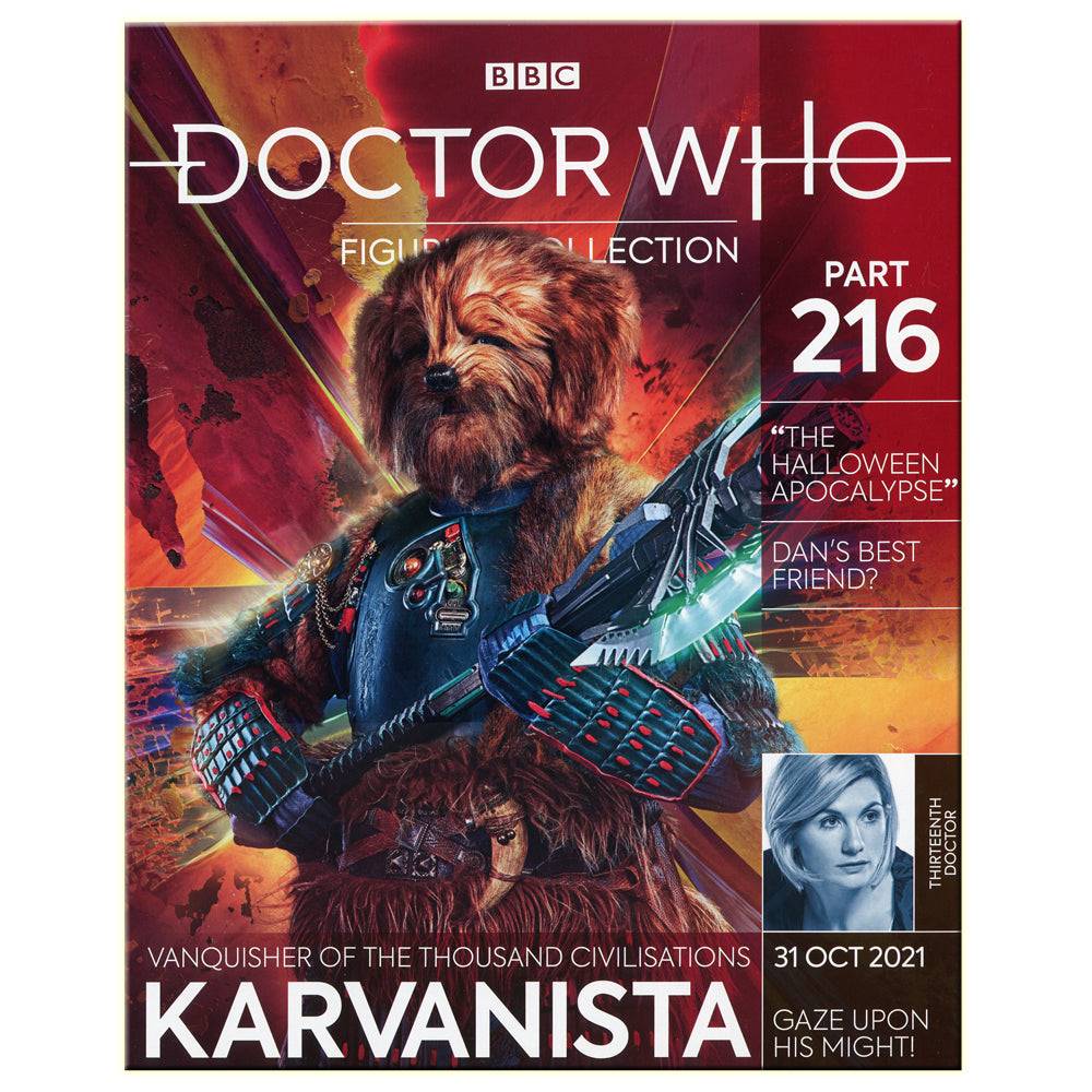 Doctor Who Figurine Collection - Part 216 - Karvanista - Magazine Only