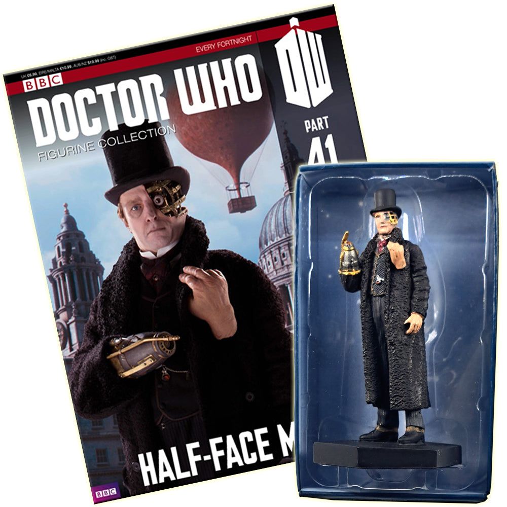 Doctor Who Figurine Collection - The Half-Face Man - Part 41 with Magazine