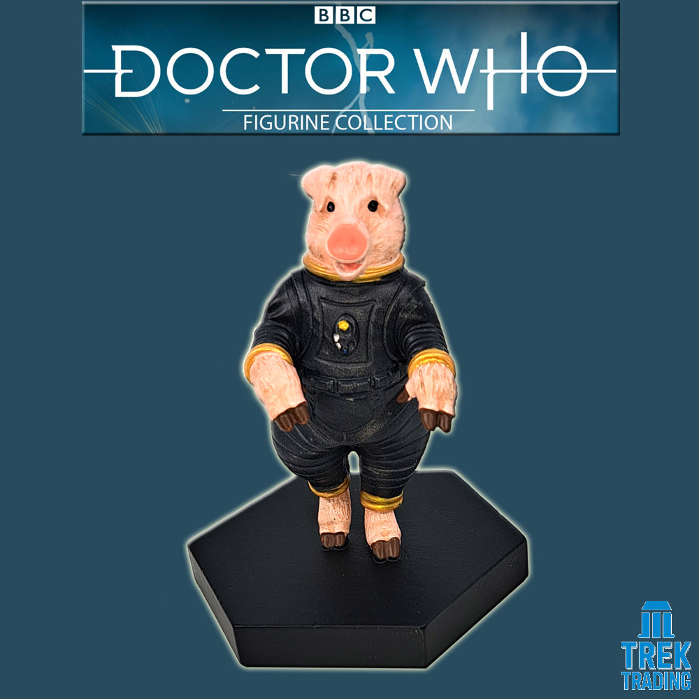 Doctor Who Figurine Collection - The Slitheen Strategem Pig Pilot - Part 107 with Magazine