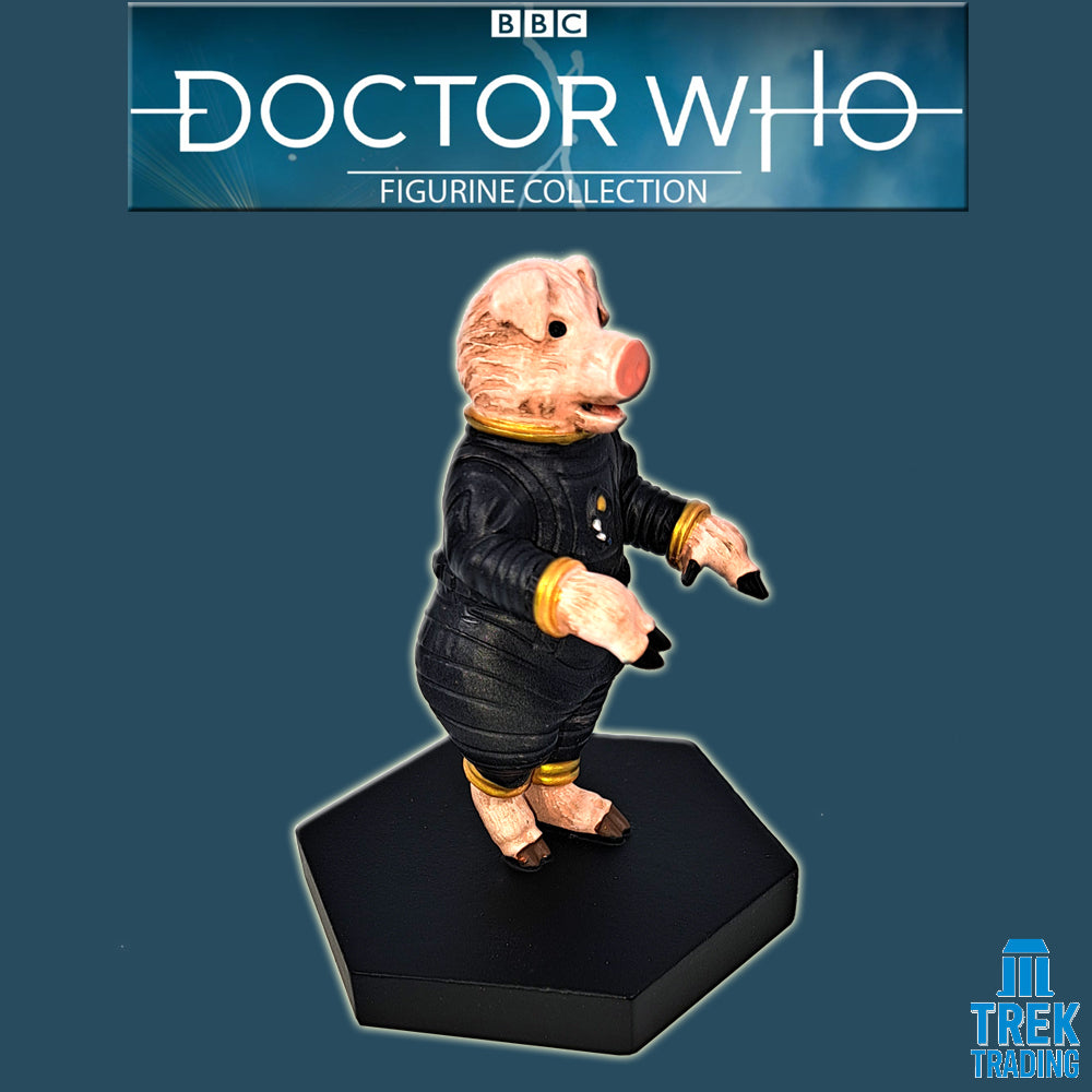 Doctor Who Figurine Collection - The Slitheen Strategem Pig Pilot - Part 107 with Magazine
