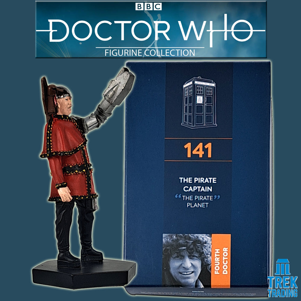 Doctor Who Figurine Collection - The Pirate Captain - Part 141 with Magazine