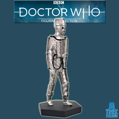 Doctor Who Figurine Collection - Entombed Cyberman - Issue 143 with Magazine