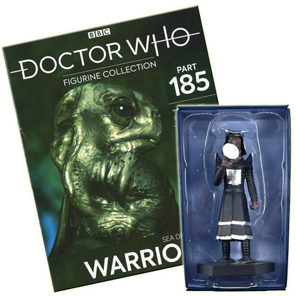 Doctor Who Figurine Collection - Sea Devil Silurian Warrior - Part 185 with Magazine