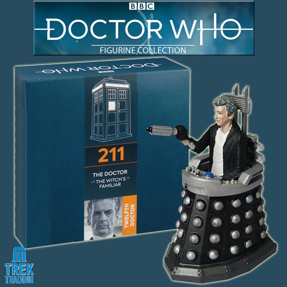 Doctor Who Figurine Collection - 12th Doctor in Davros' Chair - Issue 211 with Magazine